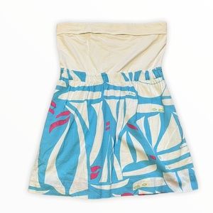 Lily Pulitzer Strapless Summer Dress with Pockets